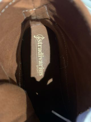 Zapatillas de bota tela marrones