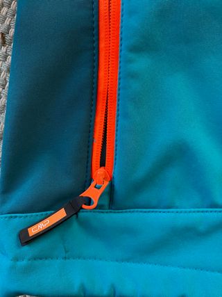 Chaqueta CMP Softshell Niño 10 Años Verde