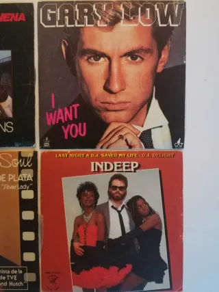 Lote 6 Vinilos Singles