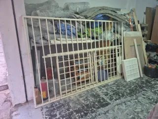 Reja y puerta de forja