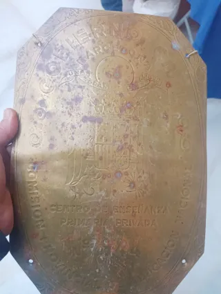 Chapa Antigua Barcelona 1944