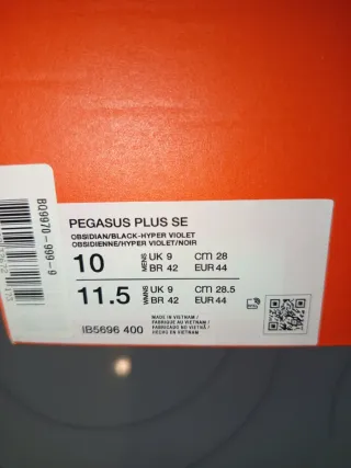 Nike Pegasus Plus SE T41 42'5 44 Azul/Morado