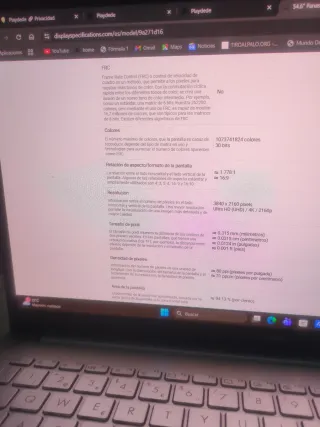 Televisión Panasonic Negra TX 55HZ1000 4K HD OLED