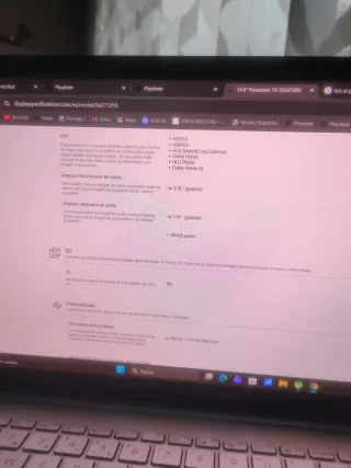 Televisión Panasonic Negra TX 55HZ1000 4K HD OLED