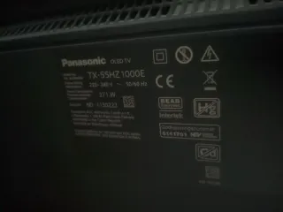 Televisión Panasonic Negra TX 55HZ1000 4K HD OLED