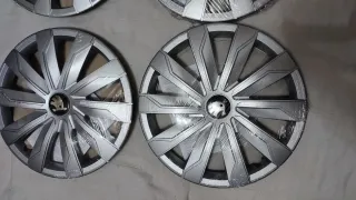 Tapacubos Skoda 14/15/16 pulgadas Nuevos