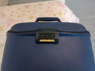 Neceser Joyero Samsonite Azul con Cerradura