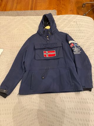 Cazadora Geographical Norway Azul Talla XL