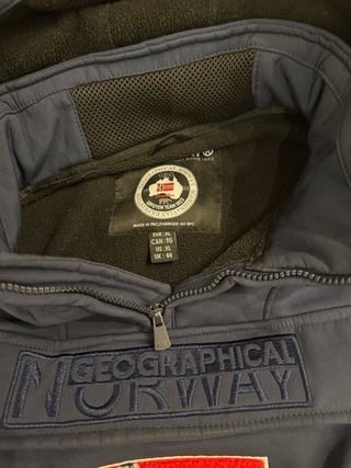 Cazadora Geographical Norway Azul Talla XL