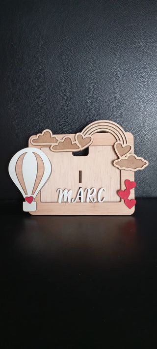 Marco de fotos personalizado bebé