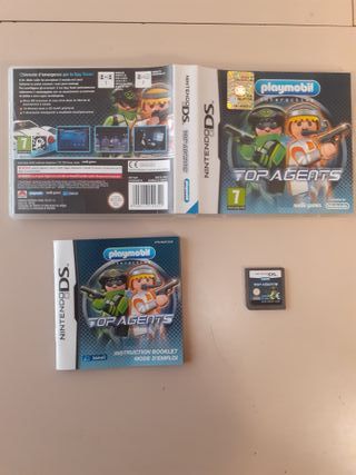 GIOCO NINTENDO DS-TOP AGENTS PLAYMOBIL INTERACTIVE
