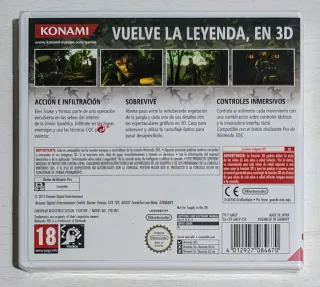 Metal Gear Solid 3D: Snake Eater Nintendo 3DS