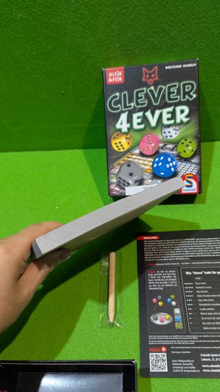 Clever 4-Ever Schmidt Spiele 49424 Juego de Dados