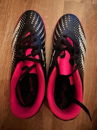 Zapatillas Adidas Predator Futbol Negro/Rosa