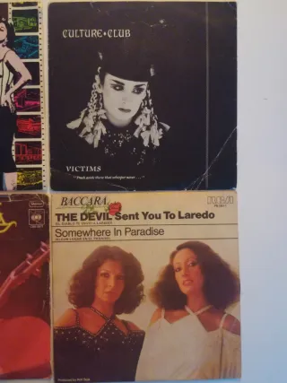 Lote 6 singles vinilo: Pop, Reggae, Soundtrack