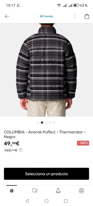 Columbia Chaquetón Anorak Puffect Thermarator