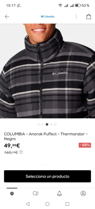 Columbia Chaquetón Anorak Puffect Thermarator
