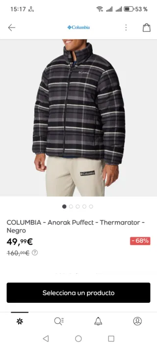Columbia Chaquetón Anorak Puffect Thermarator