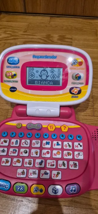 Ordenador Infantil Vtech Rosa