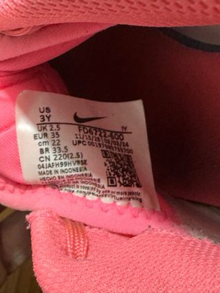 Botas Fútbol Nike Phantom Niño Talla 35