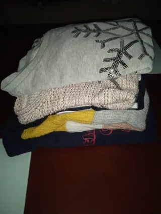 Lote 5 jerseys talla S