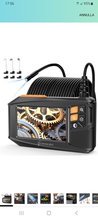 Endoscopio Industriale 10m Cavo