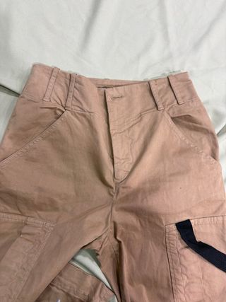 Pantaloni cargo Pinko beige