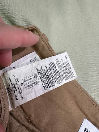 Pantaloni cargo Pinko beige