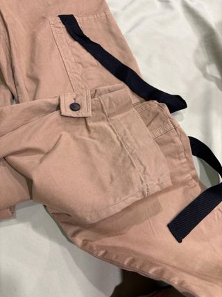 Pantaloni cargo Pinko beige