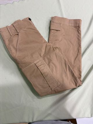 Pantaloni cargo Pinko beige