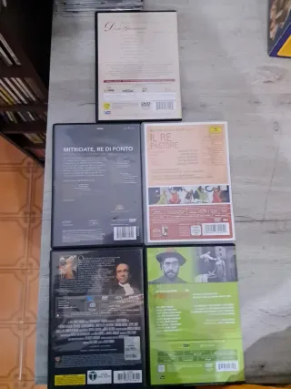 Lotto 5 DVD Opere Liriche Mozart e Weber