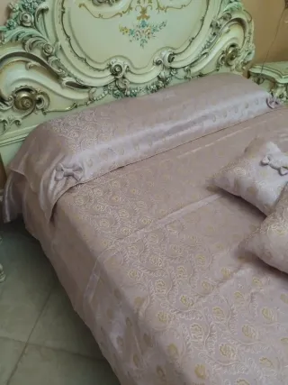 Copriletto sartoriale con copri guanciale