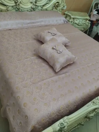 Copriletto sartoriale con copri guanciale