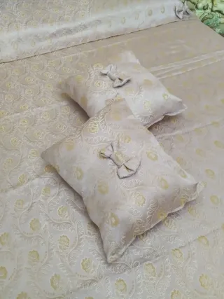 Copriletto sartoriale con copri guanciale