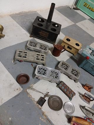 Juguete Cocina Juguete Hojalata Plancha Balanza