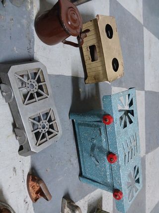 Juguete Cocina Juguete Hojalata Plancha Balanza