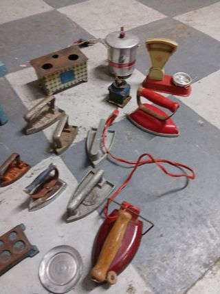 Juguete Cocina Juguete Hojalata Plancha Balanza