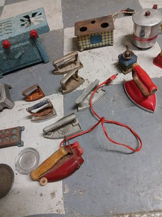 Juguete Cocina Juguete Hojalata Plancha Balanza