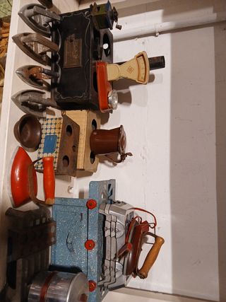 Juguete Cocina Juguete Hojalata Plancha Balanza