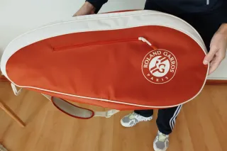 Saco Roland Garros para 6 raquetes