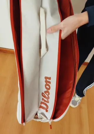 Saco Roland Garros para 6 raquetes