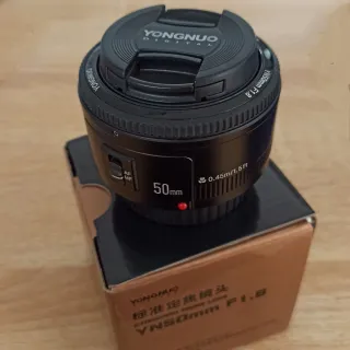 Objetivo Yongnuo 50mm F1.8 Canon