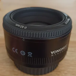 Objetivo Yongnuo 50mm F1.8 Canon