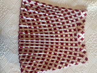 Falda Zara Rombos Retro