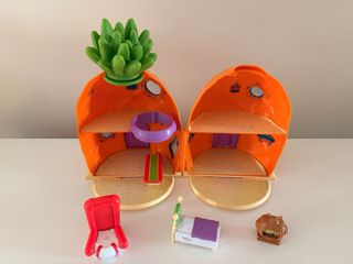 Casa Bob Esponja Crustáceo Crujiente y piña