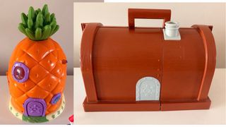 Casa Bob Esponja Crustáceo Crujiente y piña