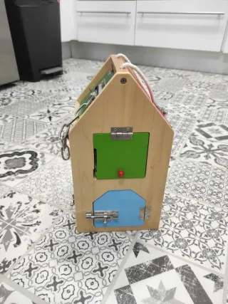 Casa Montessori Madera Juguete Educativo