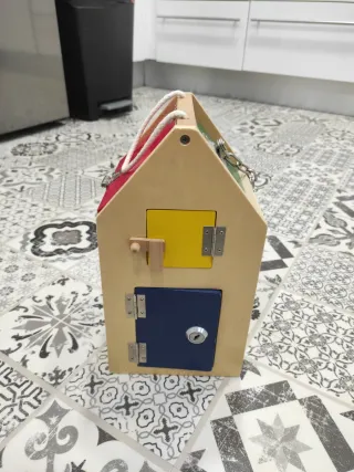 Casa Montessori Madera Juguete Educativo