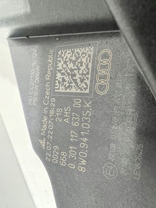 Faros Full LED Matrix para Audi RS4 8W0 Lift