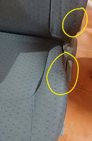 KIA Carens 2001, sillón del conductor